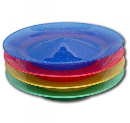 Elliot 5321003 MB Jonglierteller Glitter, grün Ø 25 cm