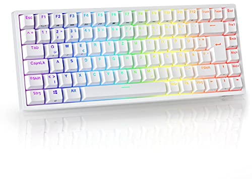 RK ROYAL KLUDGE RK84DE Limited Ed RGB mechanische Tastatur, QWERTZ