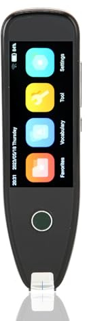Übersetzungsstift Bluetooth mit 3,5 Zoll Touchscreen, unterstützt 134 Sprachen, scannender Sprachübersetzer für Reisen