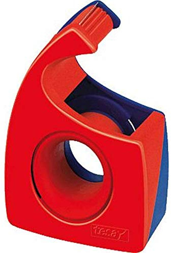 Tesa Tesafilm Abroller (Wellenmesser, bis Rollenbreite 19 mm, rot/blau) 57443-00001-01