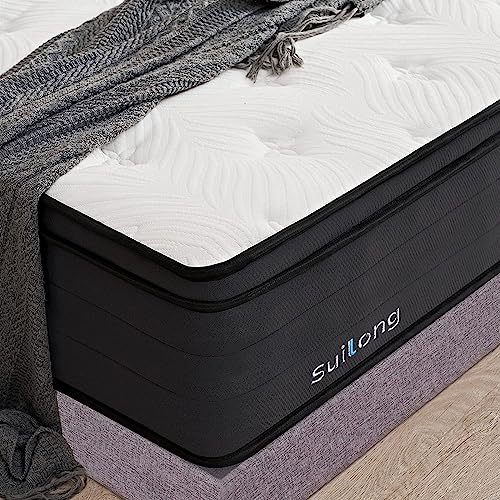 Suilong Luxus-Premium-Matratze 180x200x30cm Härte H3 H4, Produziert nach Deutschem Qualitätsstandard,1.000er Tonnentaschenfederkernmatratze Rücken und Taillenschmerzen Lindern - 7-Zonen