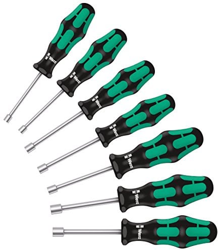 Wera Steckschlüssel-Schraubendrehersatz 395 HO/7 SM, 7-teilig, 05029510001