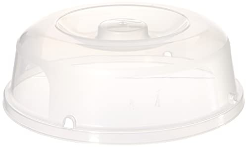 Curver Mikrowellen-Abdeckhaube, Plastik, Transparent, 35 x 25 x 10 cm