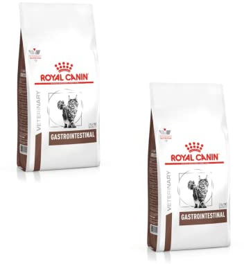 Veterinary Gastrointestinal | Trockenfutter für Katzen | 2 x 400 g | Royal Canin | Diät-Alleinfuttermittel | Zur Linderung akuter Resorptionsstörungen des Darms | Mit präbiotischen Fasern