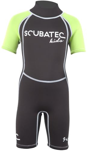 Neoprenanzug Kinder Shorty 3 mm – Schwimmanzug für Jungen & Mädchen | Thermo-UV-Schutz & Flexibles Neopren | Ideal für Tauchen, Schnorcheln, Surfen & Wassersport