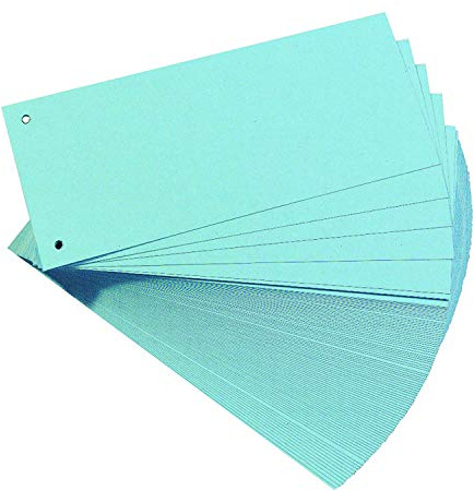 Herlitz Trennstreifen, Blau, 100 Stück