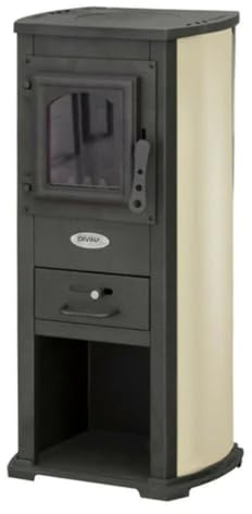DIANFLEX Holzofen Karina 5-7 kW beige