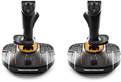 Thrustmaster T.16000M FCS Space Sim Duo - Kombiniere einen T.16000M FCS für Links- und einen für Rechtshänder und du kannst beidhändig Weltraumsimulationen spielen fur PC