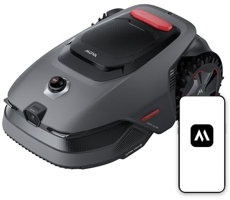 MOVA LiDAX Ultra 800 Mähroboter ohne Begrenzungskabel, Empf. 800 m², ohne RTK & automatische Kartenerstellung per 3D-LiDAR mit 360° & AI Vision, 5 cm Kantenschnitt, effiziente Wegeplanung in U-Form