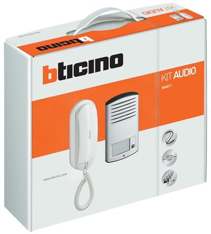 Kit Audio Videocitofono Monofamiliare 2 Fili SprintL2 Linea 2000 Bticino 366811