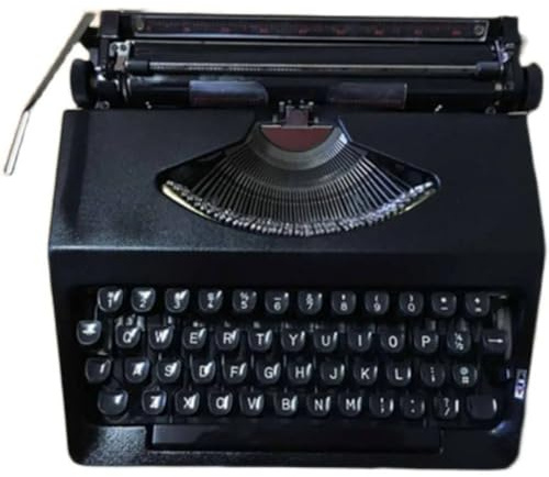 Klassische manuelle Schreibmaschine Textverarbeitung Manuelle Schreibmaschine Briefumschlag Schreiben Notiz nehmen Roman Schreiben