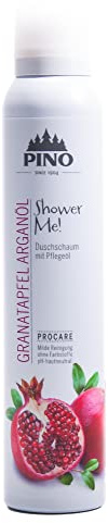 Pino Shower Me! Duschschaum Granatapfel & Arganöl, 200 ml