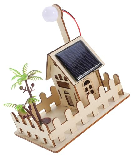 VILLFUL DIY Solar Lamp Bausatz für Interaktives Solar Gartenlicht mit Einfachem Aufbau Inklusive Kompletter Anleitung Pädagogisches Experimentierspielzeug für Grundschüler zum Lernen von