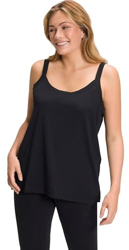 Ulla Popken Damen Spaghetti-top T-Shirt (1er Pack)