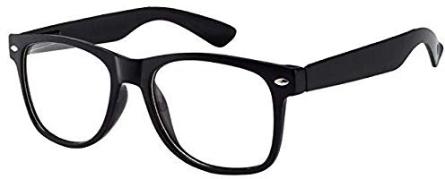 Boolavard Nerd Brille – Fake Modebrille für Kinder – Nicht verschreibungspflichtige, nicht polarisierte Fake Brille – Kostümbrille für Halloween oder Cosplay im Alter von 4–12 Jahren