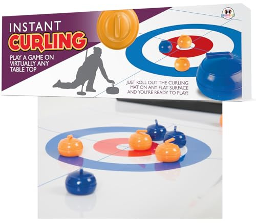 Mini Tabletop Curling Game - Spaß für alle Altersgruppen!