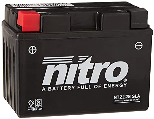 NITRO YTZ12S -N- Batteries, Schwarz (Preis inkl. EUR 7,50 Pfand)