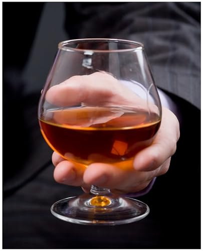 Topkapi 44525 Cognacschwenker Petite 245ml, 6er Set Cognac Gläser, spülmaschinenfest, elegant und robust