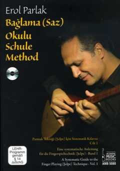 BAGLAMA (SAZ) SCHULE 1 - arrangiert für Baglama / Saz (türkisches zupfinstrument) - (Baglama) - mit DVD [Noten / Sheetmusic] Komponist: PARLAK EROL [Unbekannter Einband]