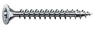 SPAX Universalschraube 4 x 20 mm, 360 St., Senkkopf T20, Vollgewinde, WIROX | Vollgewinde Schrauben mit T-STAR plus und 4CUT Spitze, ideal für Holzverbindungen im Innen- und Außenbereich