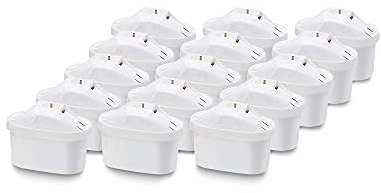 Amazon Basics Wasserfilterkartuschen, Fits BRITA Maxtra Jugs (not Maxtra+), 15 Stück (1-pro Packung), 20 x 17 x 17 cm