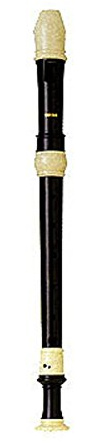 Yamaha Recorder - Alto baroque fingering, simulated rosewood with white trim