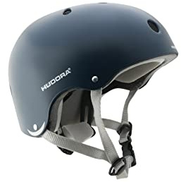 HUDORA Skaterhelm - Skateboard-Helm für Kinder, Jugendliche und Erwachsene - Hochwertiger Helm - ideal zum Skaten, Skateboarden, Scooterfahren und Fahrradfahren - Midnight - Größe 51-55