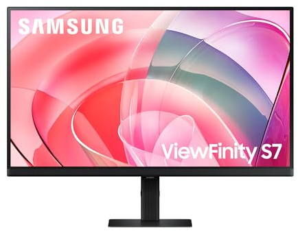 Samsung ViewFinity S70D 4K-Monitor 27 Zoll, UHD, 3.840 x 2.160, 60 Hz, HDR10, Easy Setup-Ständer, Eye Saver Mode, LS27D700EAUXEN