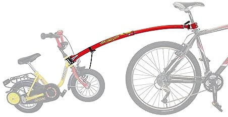 Trail-Gator Tandem-Stange, rot