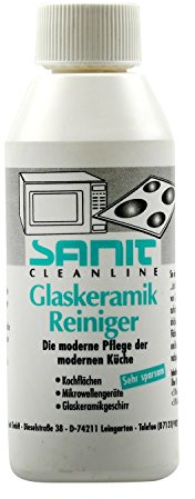 SANIT - GlaskeramikReiniger - 250ml-Flasche