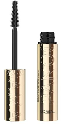 L'Oréal Paris Augen Make Up, Panorama Mascara für Volumen & Definition, Wimperntusche für optisch 1,4x größere Augen, Volume Million Lashes mit Panorama-Bürste, Farbe Schwarz, 1x 9,9ml