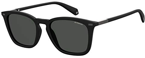 Polaroid PLD 2085/S Herren-Sonnenbrille, Mattschwarz, 52