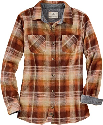 Legendary Whitetails Damen Cottage Escape Flannel Shirt Langärmelig