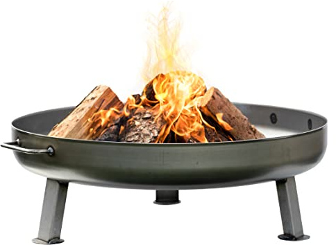 Czaja Feuerschale Bonn 80 cm Feuerschalen für den Garten, Terrasse und Balkon, Feuertonne und Feuerkorb, große Feuerstelle für den Garten