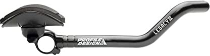 Profile Design Legacy II Aeroaufsätze Schwarz Einheitsgröße