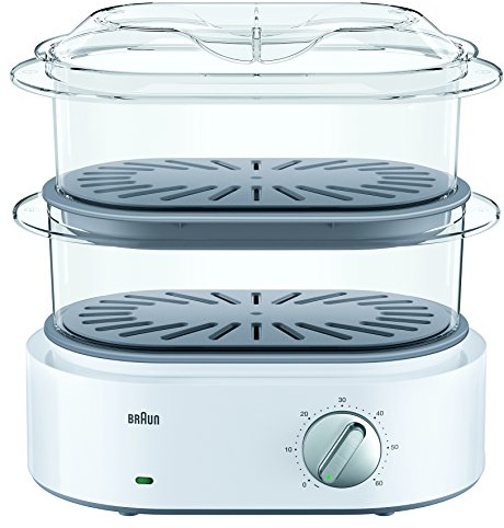 Braun FS 5100 Dampfgarer Identity Collection, weiß