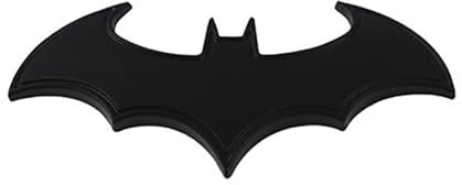 3D Bat_man Aufkleber, Fledermaus Sticker Emblem, mit Schaumstoff-Kleberückseite Badge