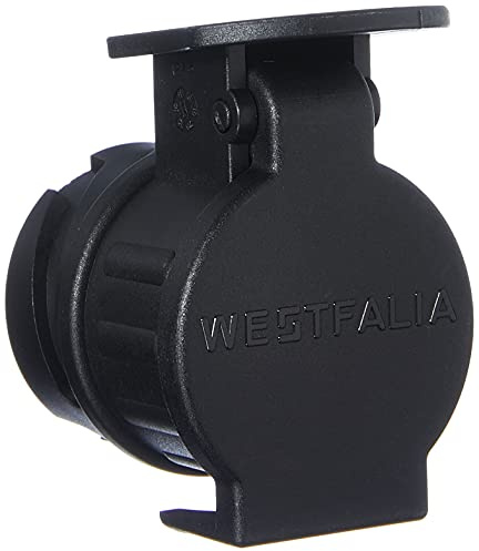 Westfalia Adapter 13- auf 7-polig – Für die Verbindung von PKW BZW. Anhängerkupplung mit 13-poliger Steckdose auf Anhänger mit 7-poligem Stecker