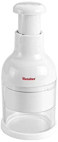 Metaltex 251305014 Zwiebelhacker Twist,Weiß