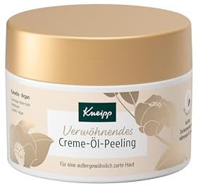 Kneipp Verwöhnendes Creme-Öl-Peeling - mit wertvollem Arganöl - Für eine glattere und strahlend schöne Haut - vegan - 200ml