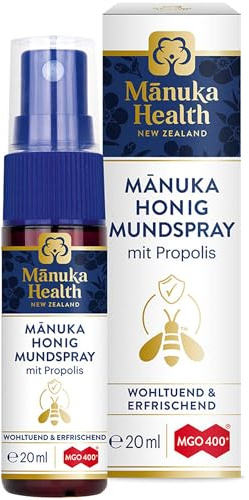 Manuka Health Mundspray Mgo400 20Ml , 20 Ml (1Er Pack)