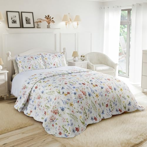 Emma Barclay Spring Meadow Frühlingswiese Tagesdecke Einzelbett Multi, Polyester