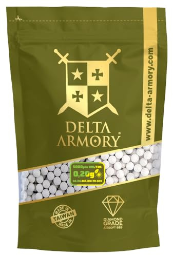 Delta Armory 0,20g Bio Tracer Airsoft BBS Diamond Edition Kaliber 6mm – Leuchtspur 5.000 Stück