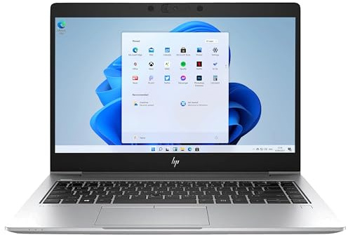 HP EliteBook 840 G6 14" FHD Display, Intel Core i5 8265U 3.90 GHz, 16 GB RAM, 512 GB SSD, Intel UHD Grafik, Silber, Windows 11 (Generalüberholt)