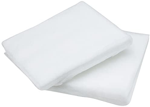 Xavax 2er Set Universal Dunstabzug-Flauschfilter, Individueller Zuschnitt, Weiß, 57 x 47cm
