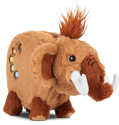 TechniSat Matti der MAMMUFANT- Flauschiger Bluetooth-Lautsprecher | mit Nachtlicht, für Kinder, Audioplayer, mit MP3 bespielbarem Hütchen und leistungsstarkem Akku