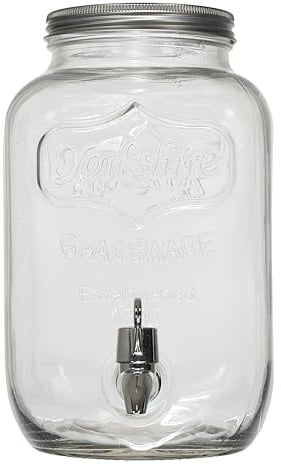 Saveur et Degustation KV7169 FONTAINE GLASGETRÄNK 4l, klar, 15 x 15 x 25,5 cm