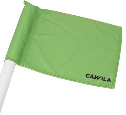 Cawila Eckfahne Uni 45x45cm Gruen, One Size Ohne Geschlecht