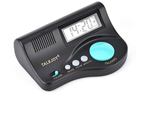 Sprechende Uhr Sprechender Wecker 6695 Blindenwecker Blindenuhr großer Knopf