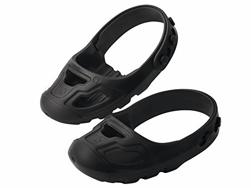 BIG Spielwarenfabrik 800056446 - Shoe-Care Schuhschoner - für Kinderschuhe der Größe 21 bis 27, Überschuhe schützen vor Abrieb, Anti-Rutsch-Profil, keine Spuren am Boden, für Kinder ab 1 Jahr, schwarz